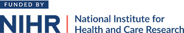 Funded by the NIHR logo
